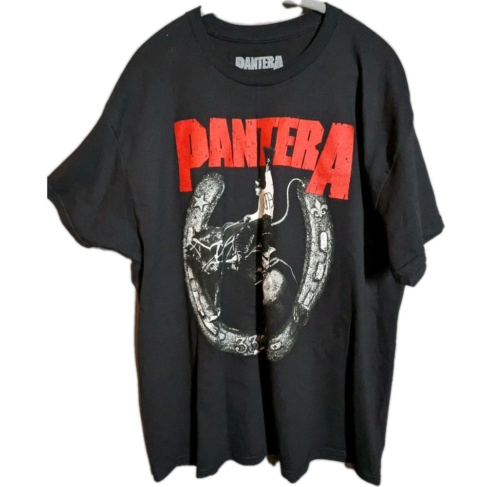 Pantera 2024 Tour‎ T-Shirt Black XL Heavy Metal Band Tee Concert Merch Honduras
